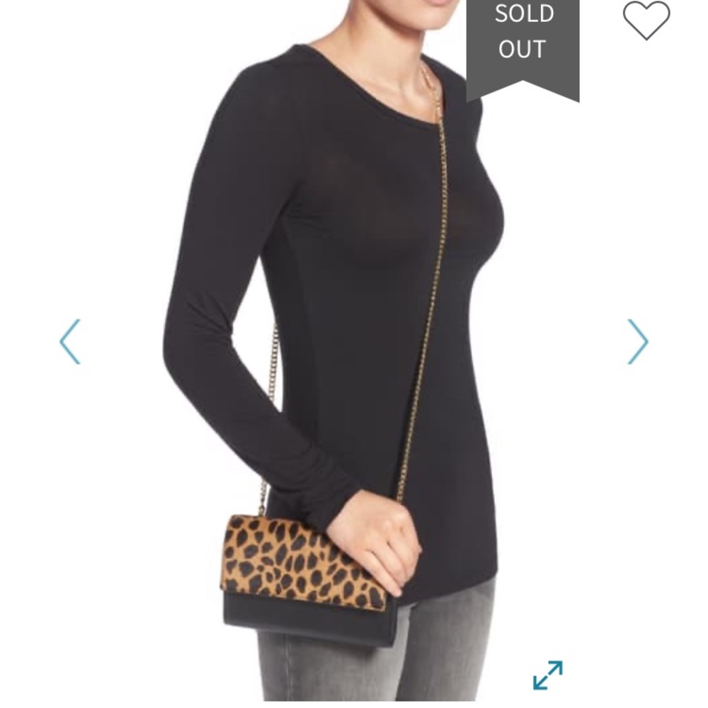 Vince Camuto Fayna Calf Hair purse